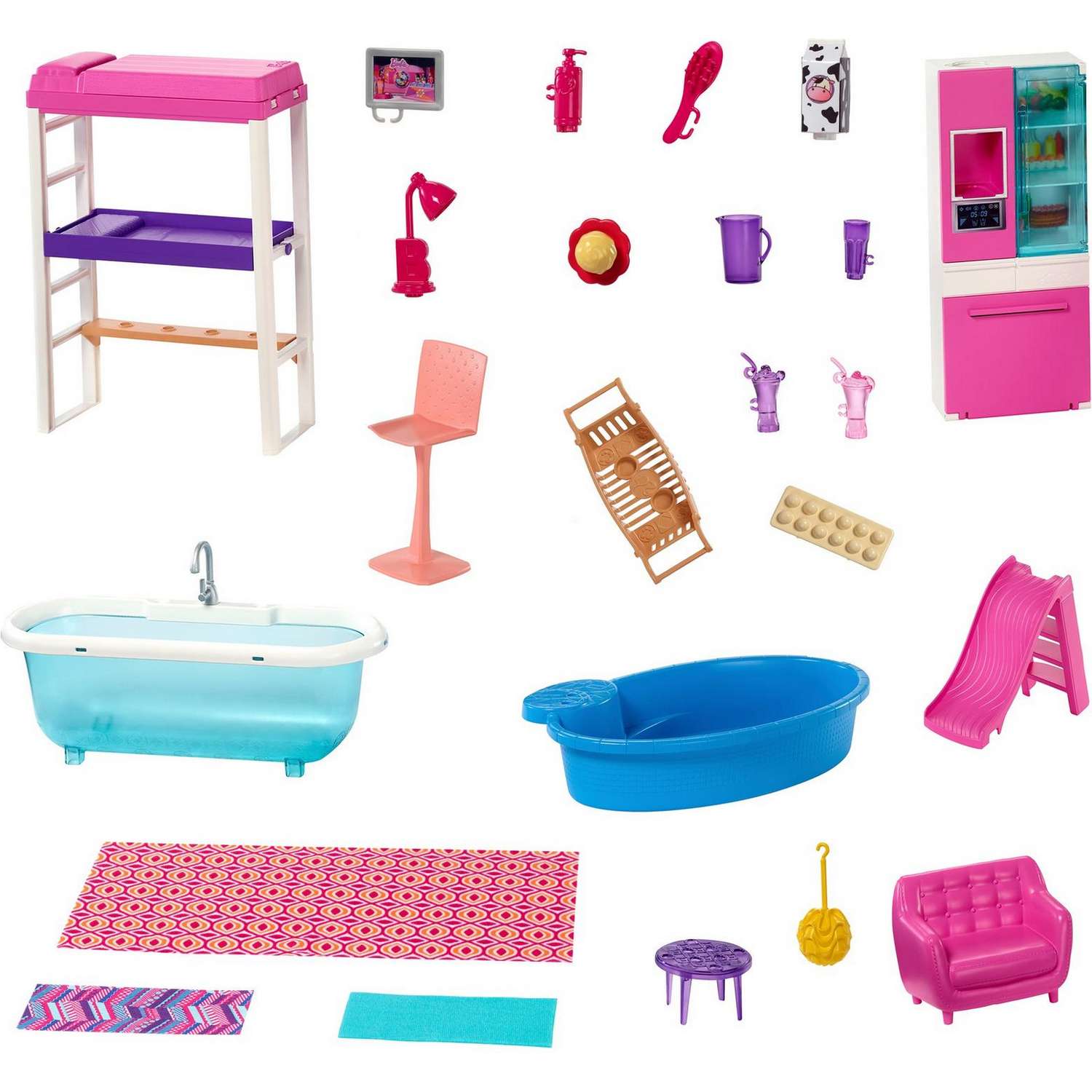 Набор игровой Barbie дом+куклы +аксессуары GLH56 GLH56 - фото 5