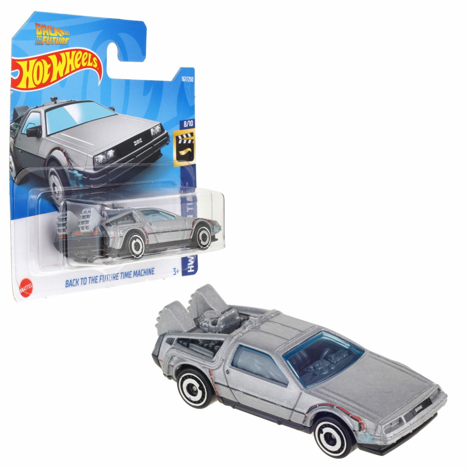 Коллекционная машинка Hot Wheels back to the future time machine купить по  цене 576 ₽ в интернет-магазине Детский мир