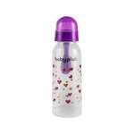 Бутылочка для кормления Baby Plus с ложкой и соской BP5114-B-2 250 мл фиолетовая