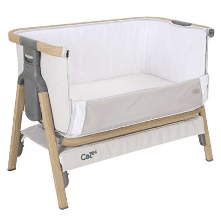 Колыбель Tutti bambini CoZee с колесами Oak and Silver Э0000035406