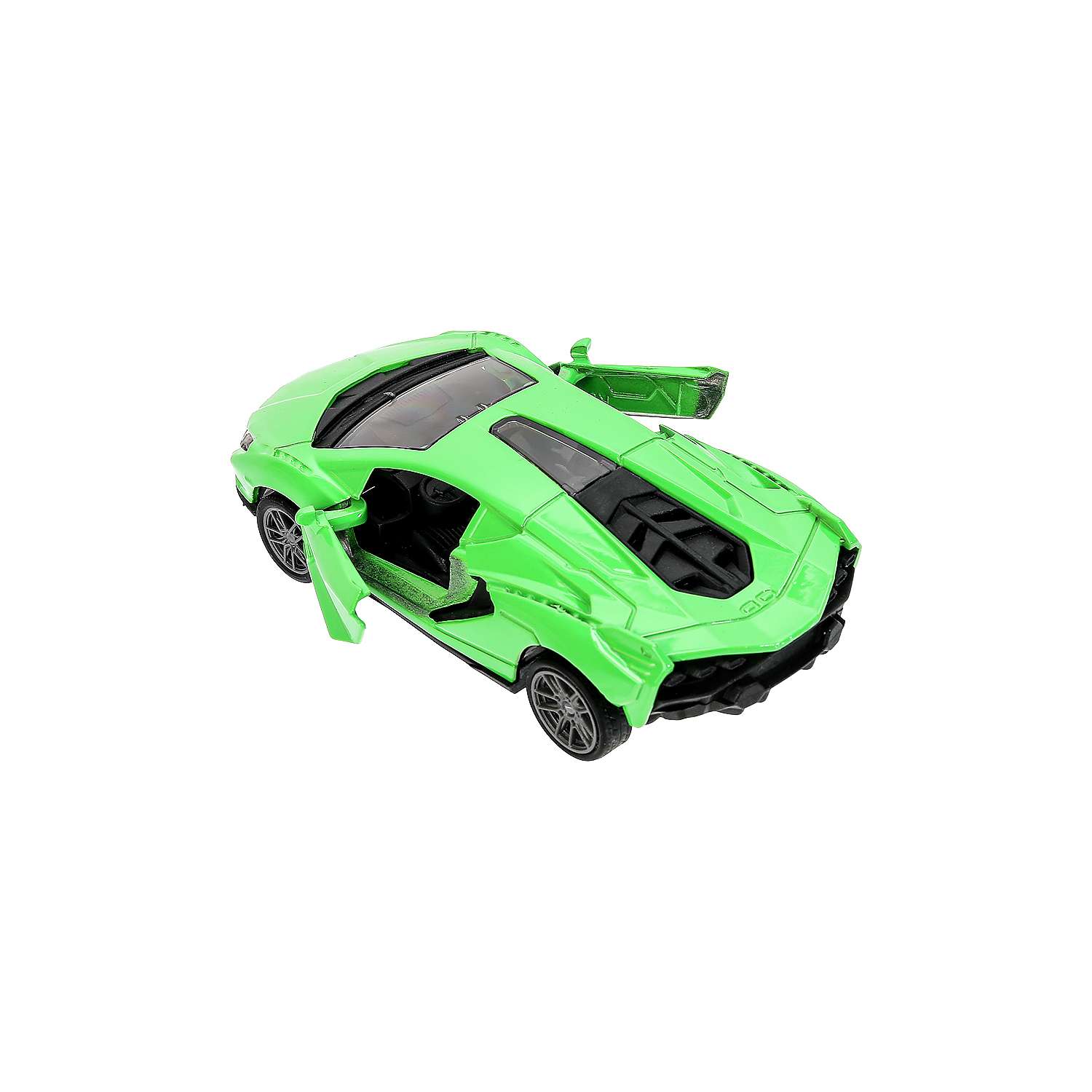 Автомобиль Huada Toys Lamborghini Sian зеленый 383275 - фото 9