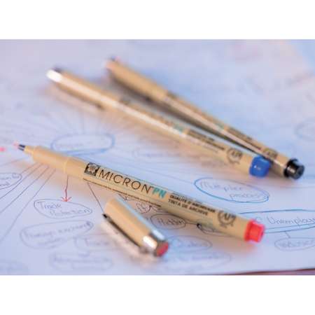 Ручка капиллярная Sakura Pigma Micron PN 0.4-0.5 мм. цвет чернил: синий