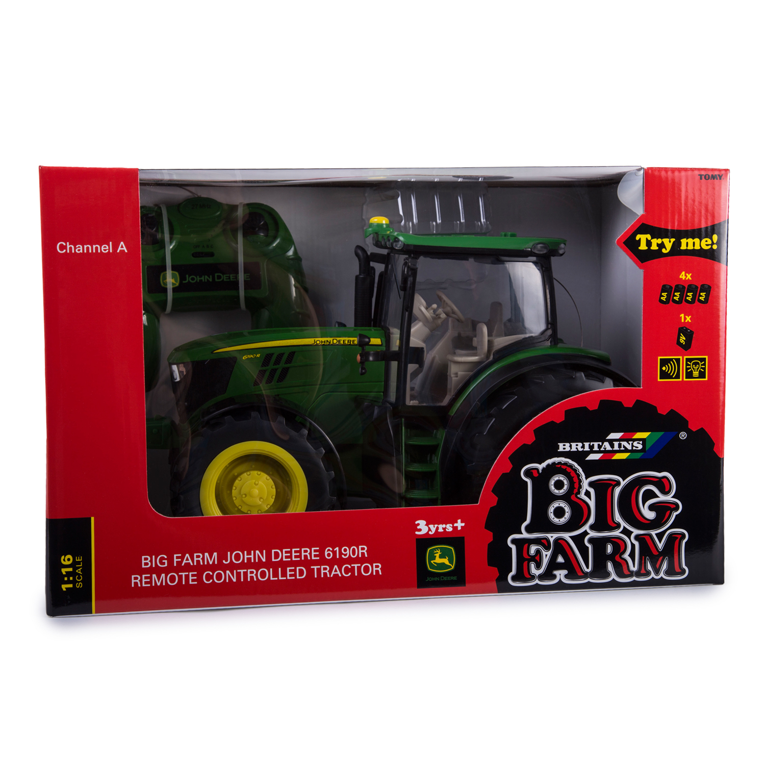 Трактор РУ Tomy John Deere - фото 3