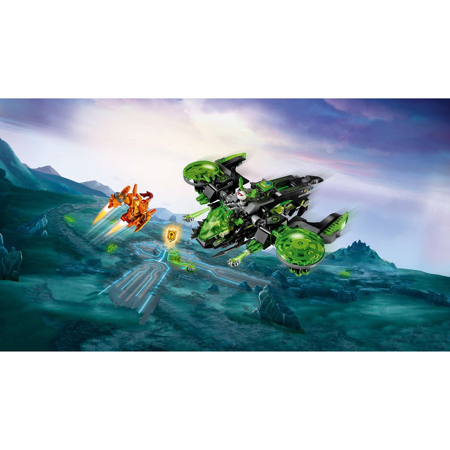 Конструктор LEGO Неистовый бомбардировщик Nexo Knights (72003) - фото 4