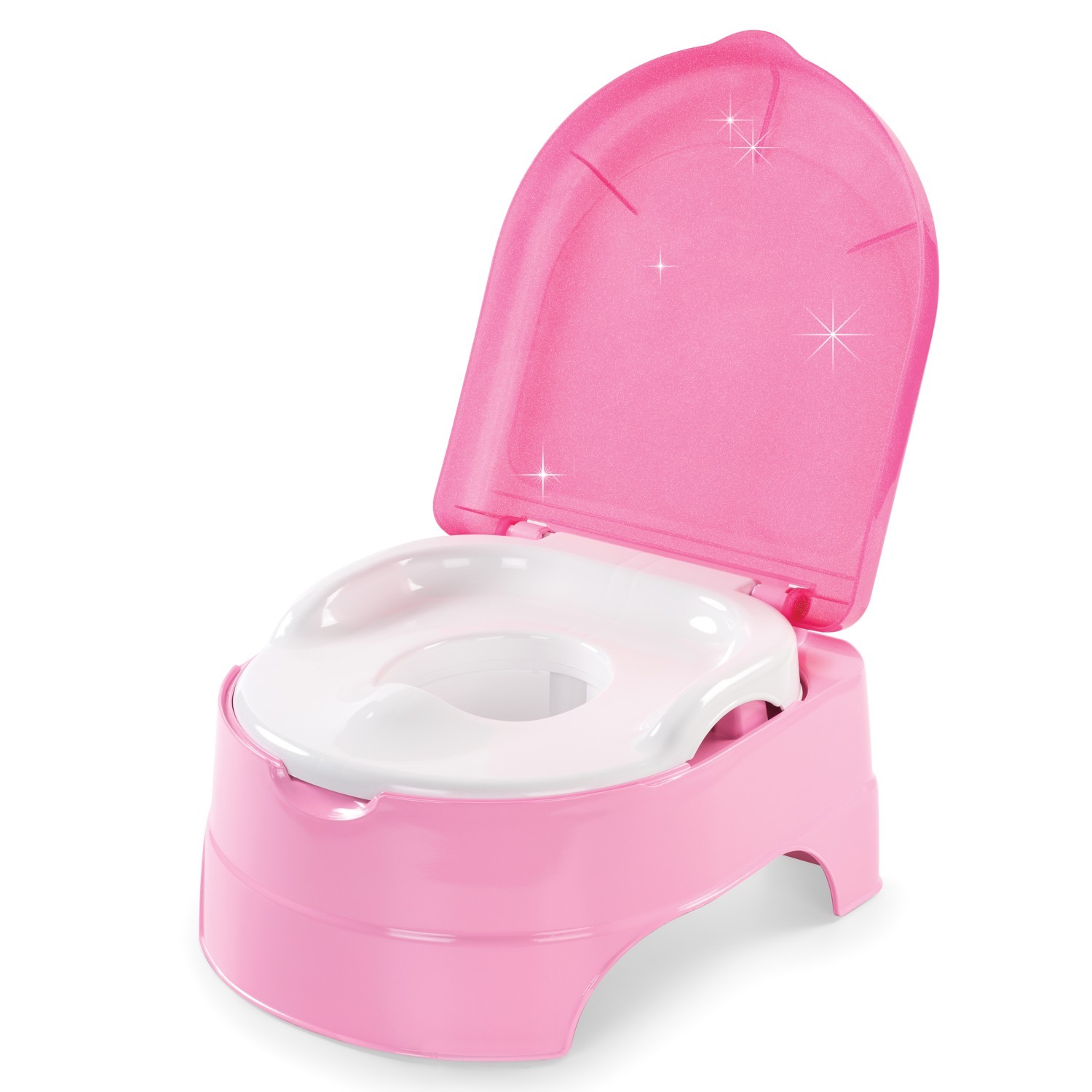 Горшок детский Summer Infant My Fun Potty 2в1 Розовый - фото 2