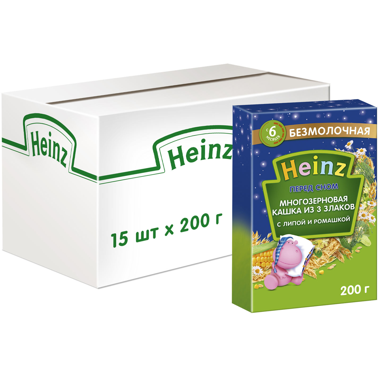 Каша Heinz многозерновая 3 злака с липой 200 г - фото 6