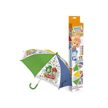Зонтик для раскрашивания Чудо-творчество Фиксики