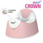 Горшок детский BeBest Crown розовый