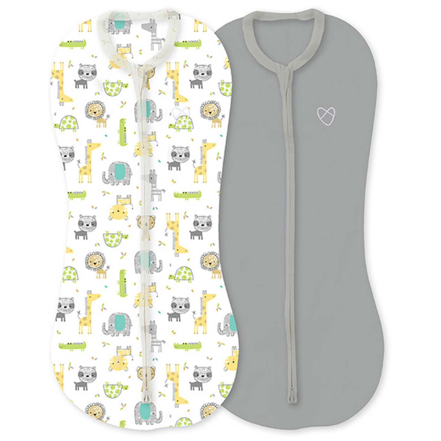 Конверт Summer Infant на молнии Swaddlepod Экскурсия по Сафари S 2шт - фото 1