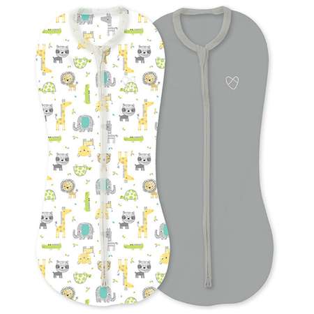 Конверт Summer Infant на молнии Swaddlepod Экскурсия по Сафари S 2шт