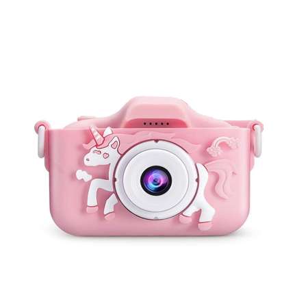 Детский фотоаппарат Uniglodis Единорог розовый