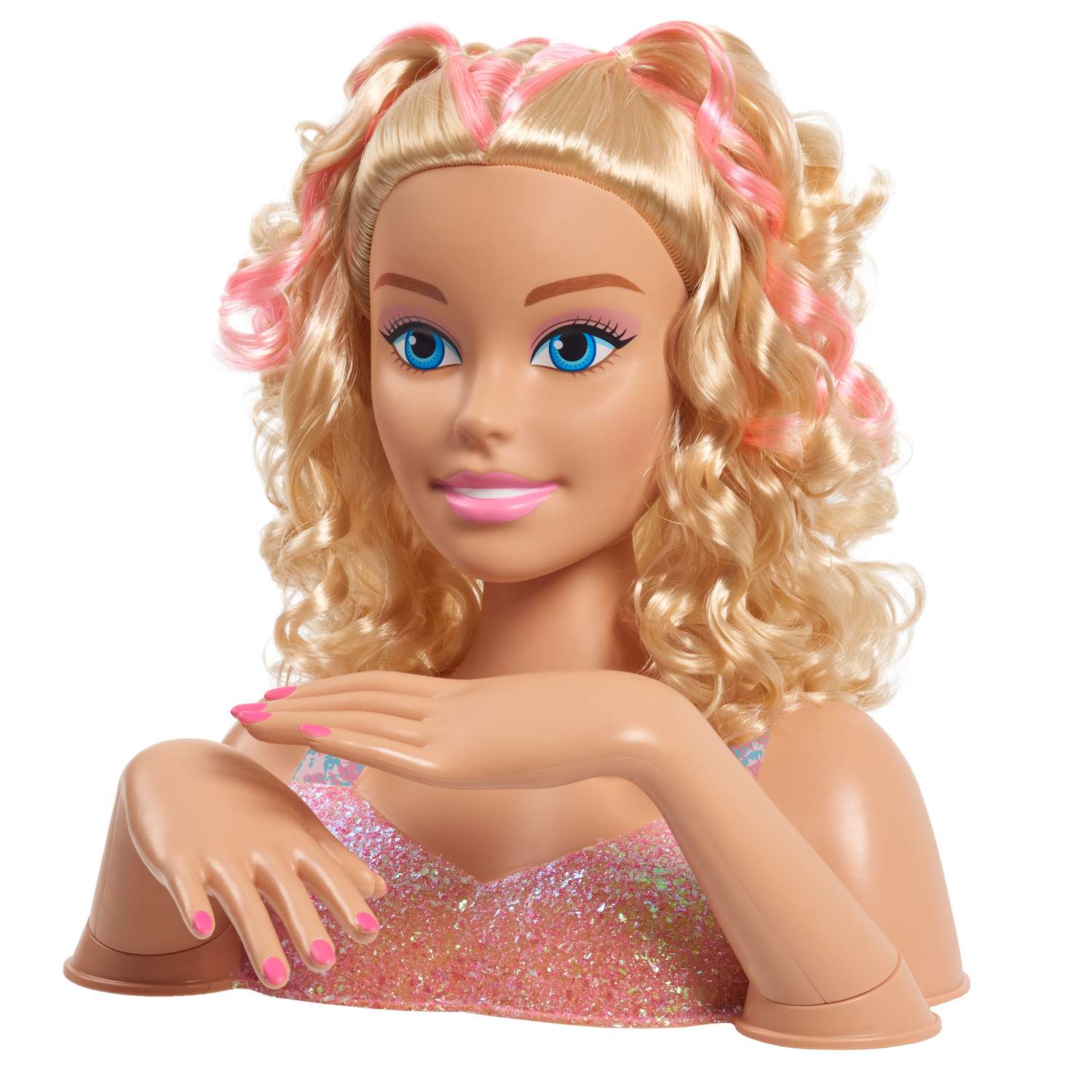 Торс для создания причесок Barbie Делюкс 63651 - фото 7