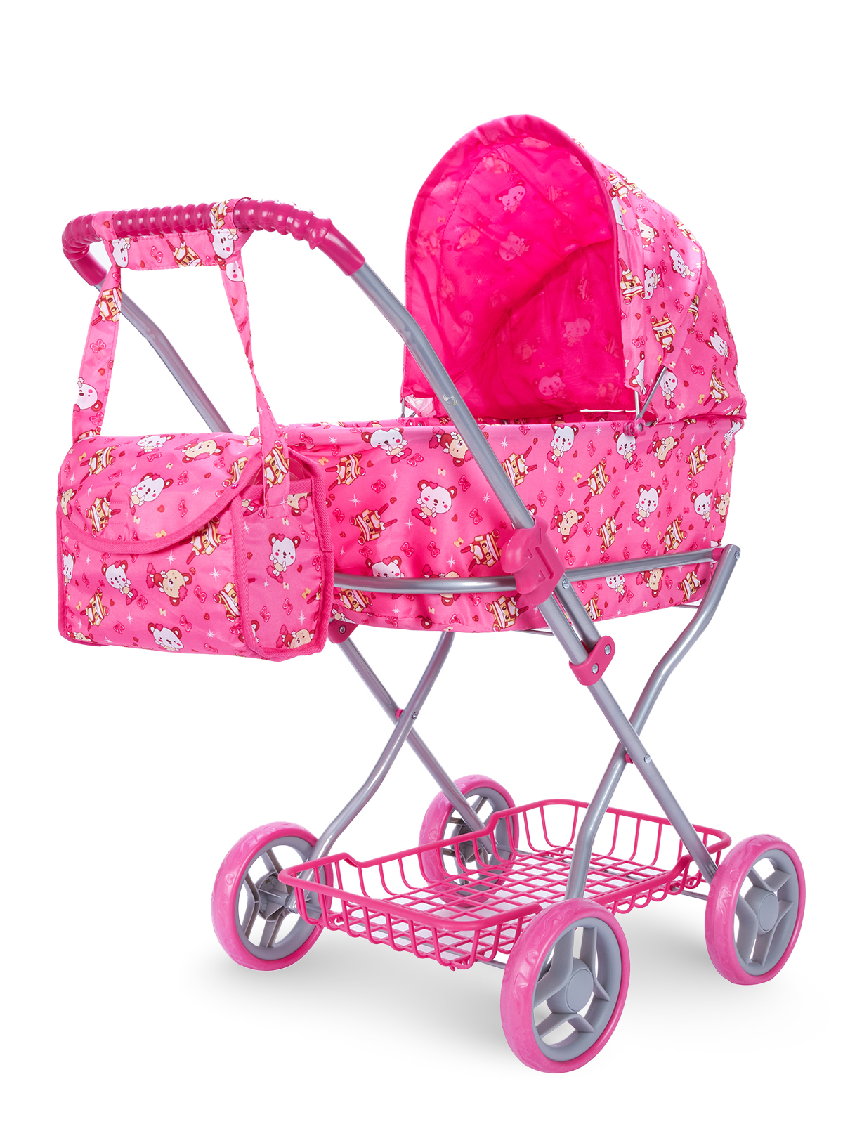 Коляска-люлька для кукол Buggy Boom 8019-М1423 - фото 1