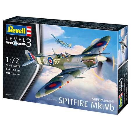 Сборная модель Revell Британский истребитель Spitfire Mk Vb времен Второй мировой войны