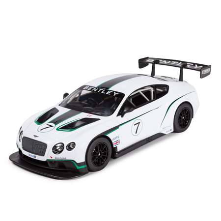 Машинка радиоуправляемая Rastar Bentley Continental GT3 1:14 белая