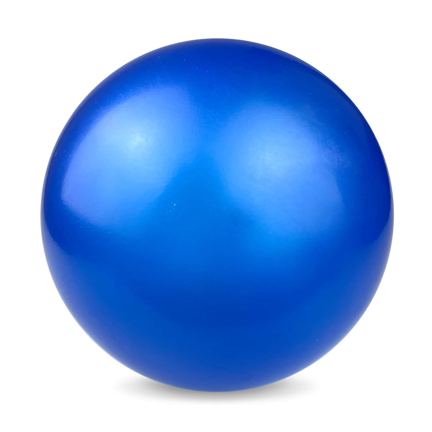 Мяч ПОЙМАЙ диаметр 230мм Радуга синий - фото 1