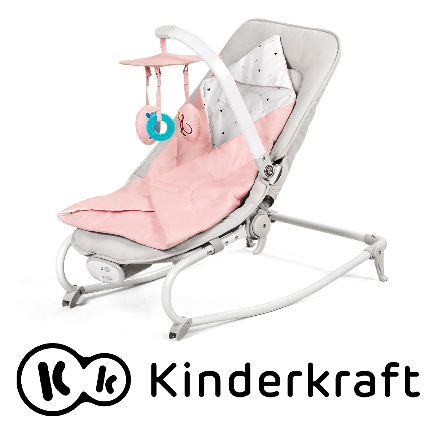 Шезлонг Kinderkraft Felio Pink - фото 2