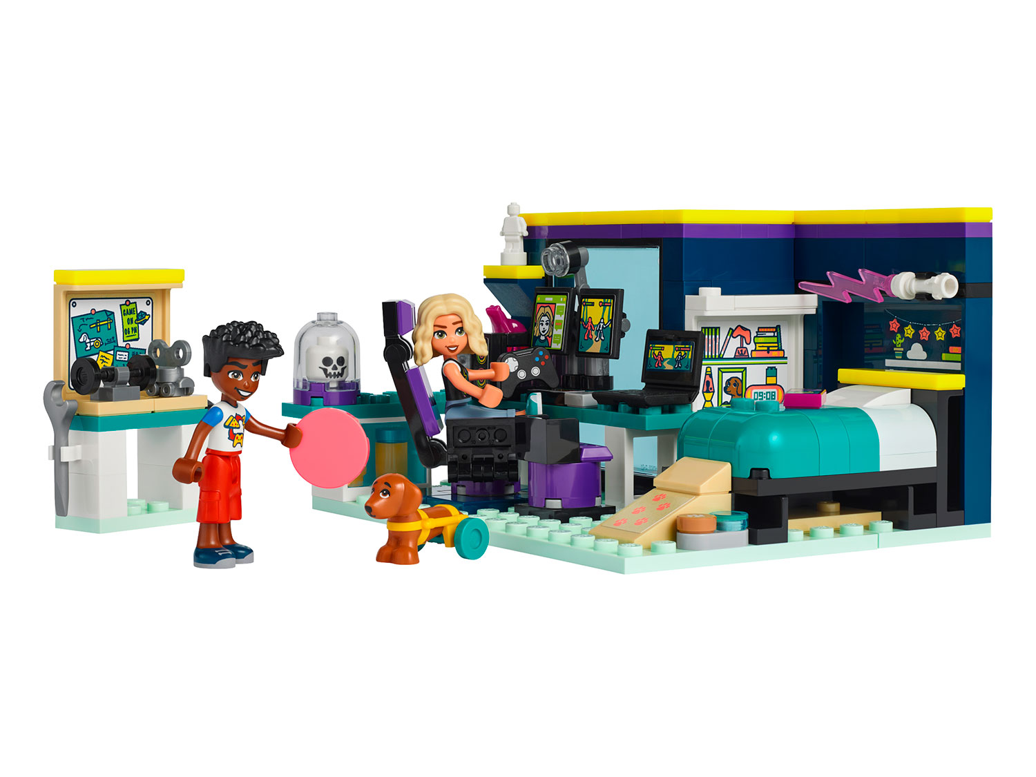 Конструктор детский LEGO Friends Комната Новы 41755 - фото 3