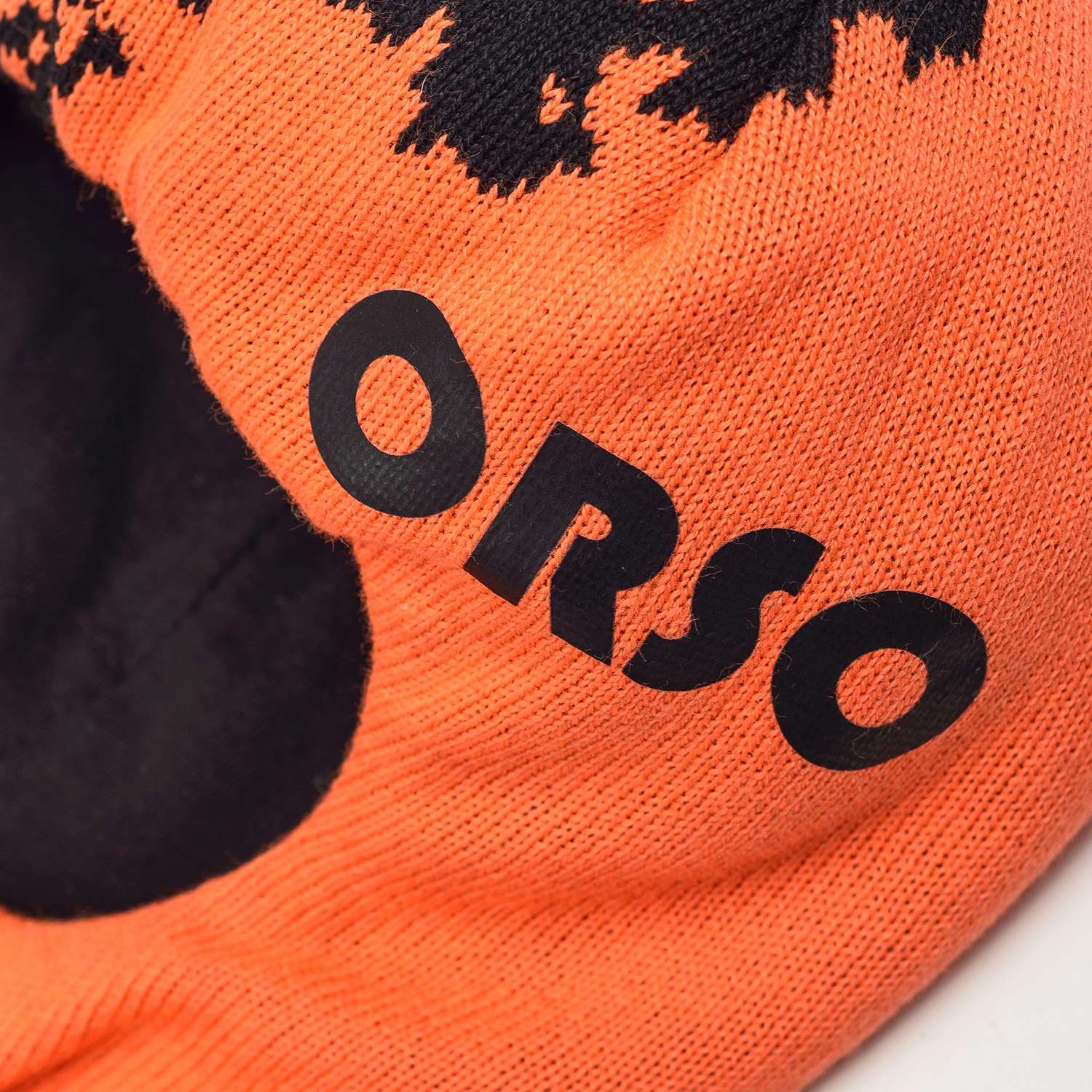 Шлем Orso Bianco 01566-22_оранжевый неон/черный - фото 5