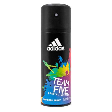 Дезодорант-спрей Adidas мужской Team Five 150 мл