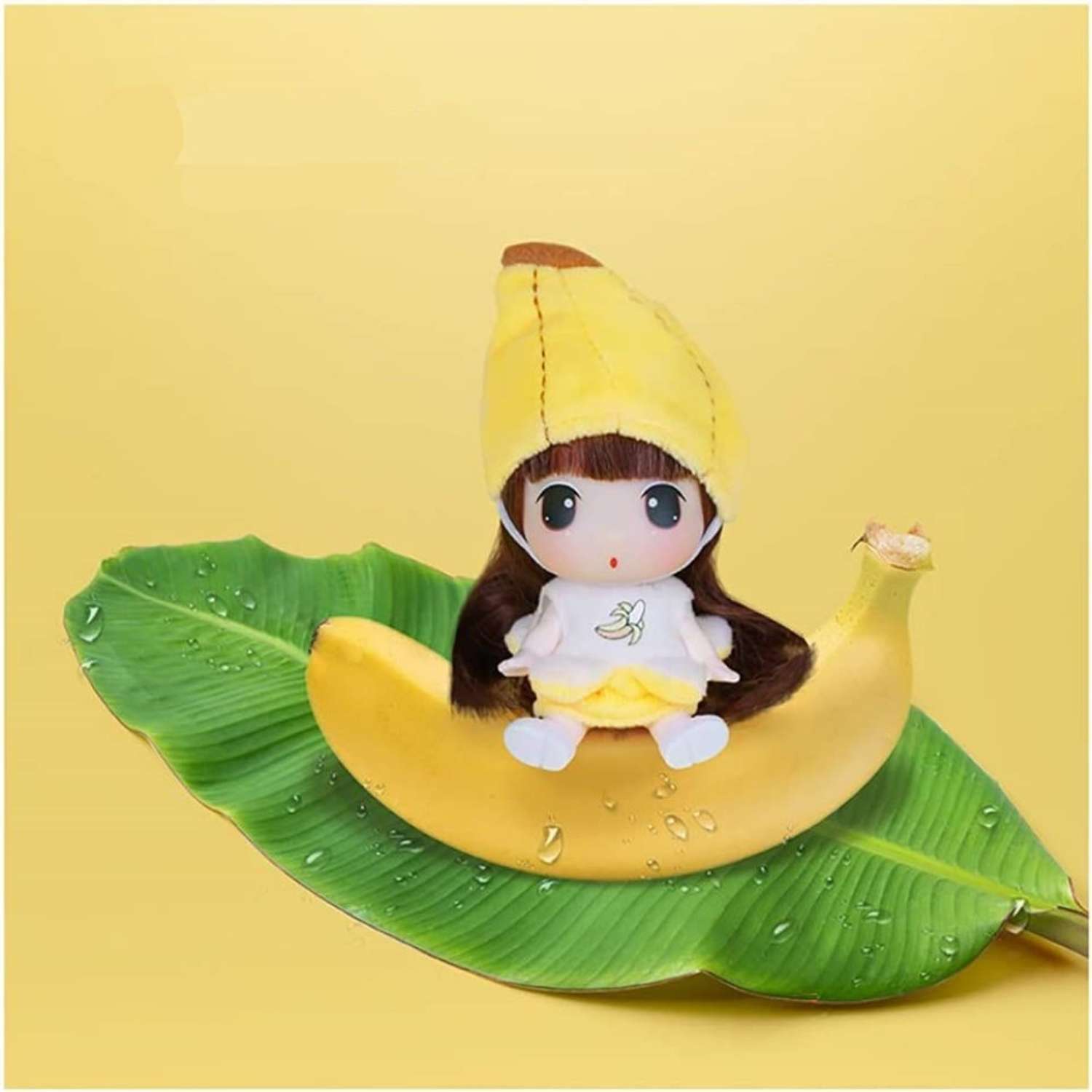 Уникальная коллекционная кукла DDung банан пупс из серии фрукты и ягоды FDE0905-4 - фото 3