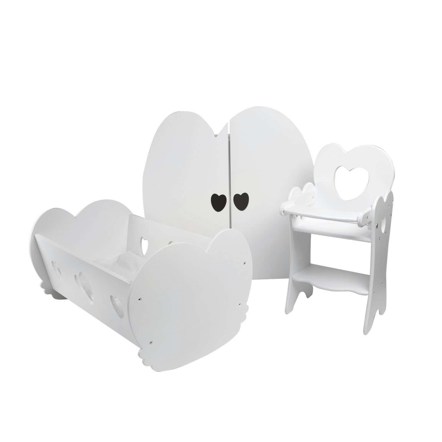 Мебель для кукол PAREMO 3предмета Белый PFD120-24 PFD120-24 - фото 1