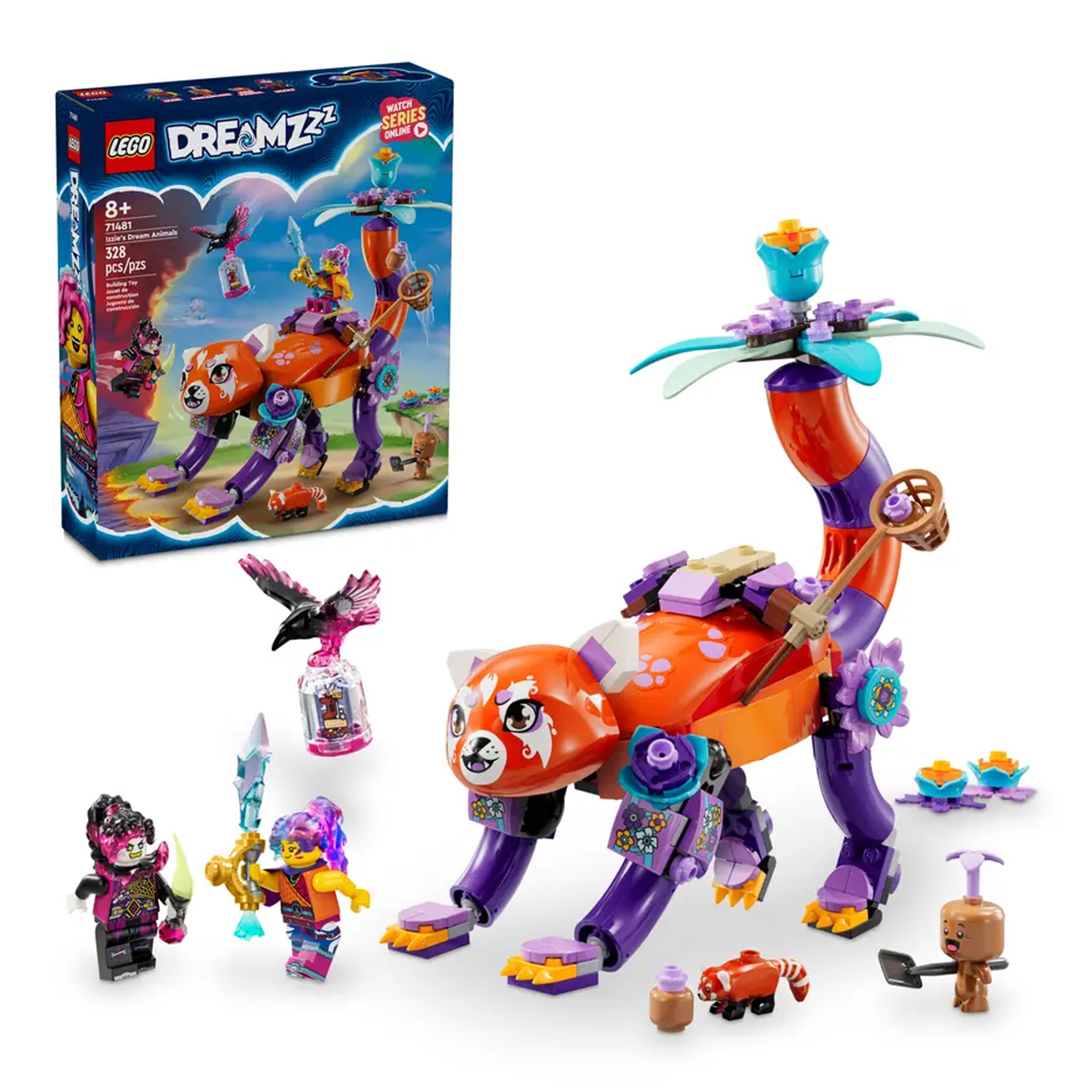 Конструктор детский LEGO Dreamzzz Животные из снов Иззи - фото 1