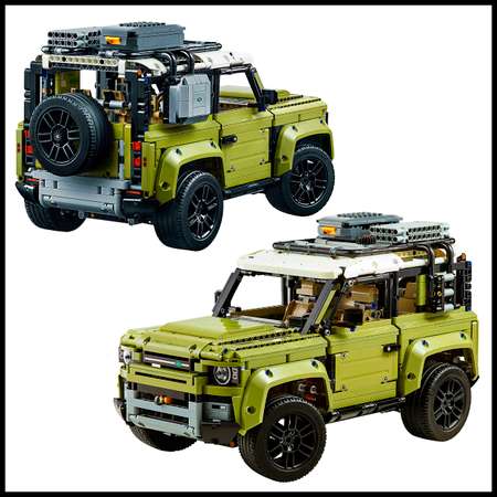 Игрушка LX Конструктор Technic Land Rover Defender 2573 детали