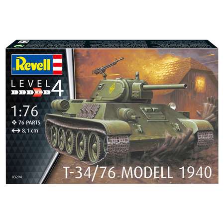 Сборная модель Revell Советский танк T-34/76 1940