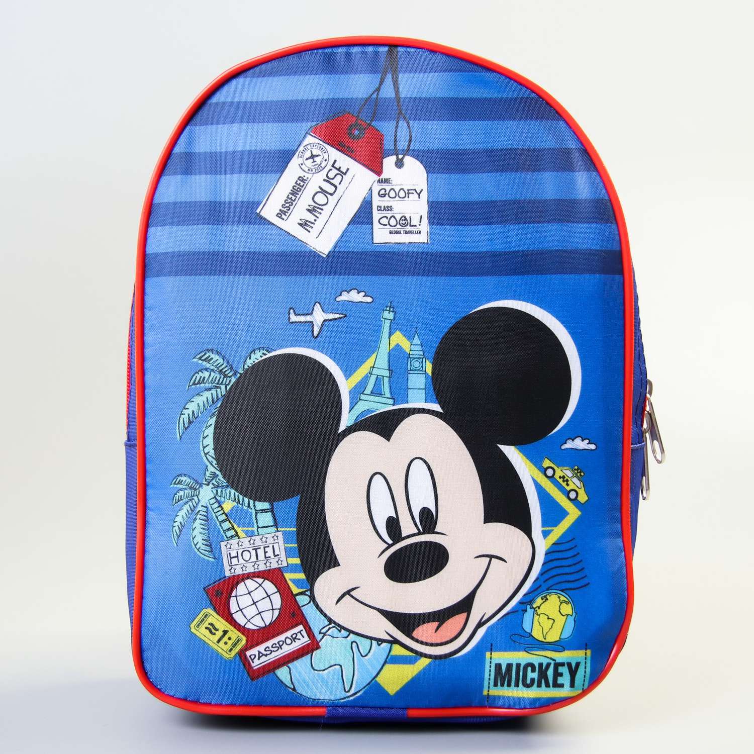 Рюкзак Disney Микки Маус на молнии синий - фото 1