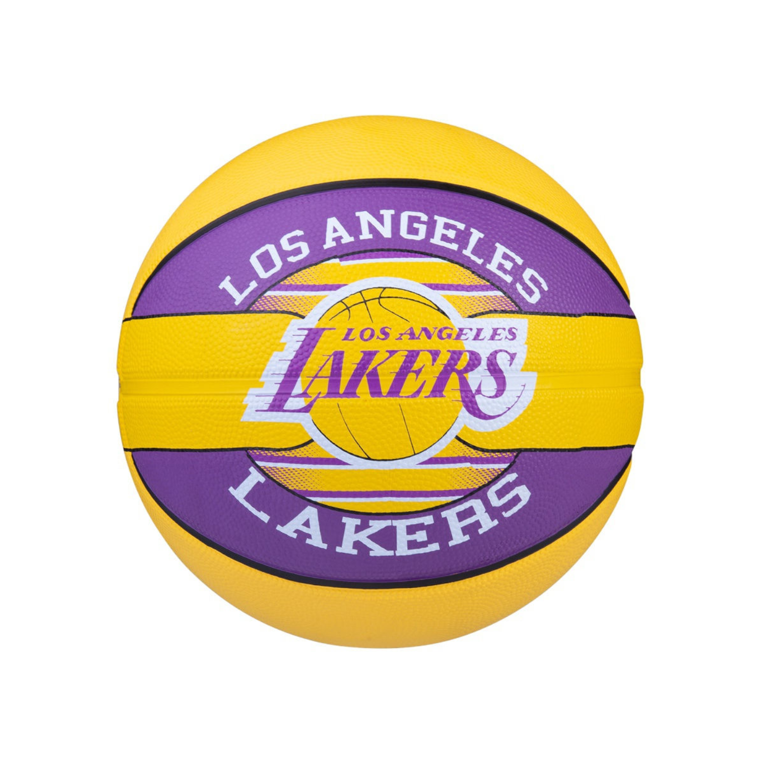 Баскетбольный мяч SPALDING NBA Team-LA Lakers EA размер: 7 купить по цене  992 ₽ в интернет-магазине Детский мир