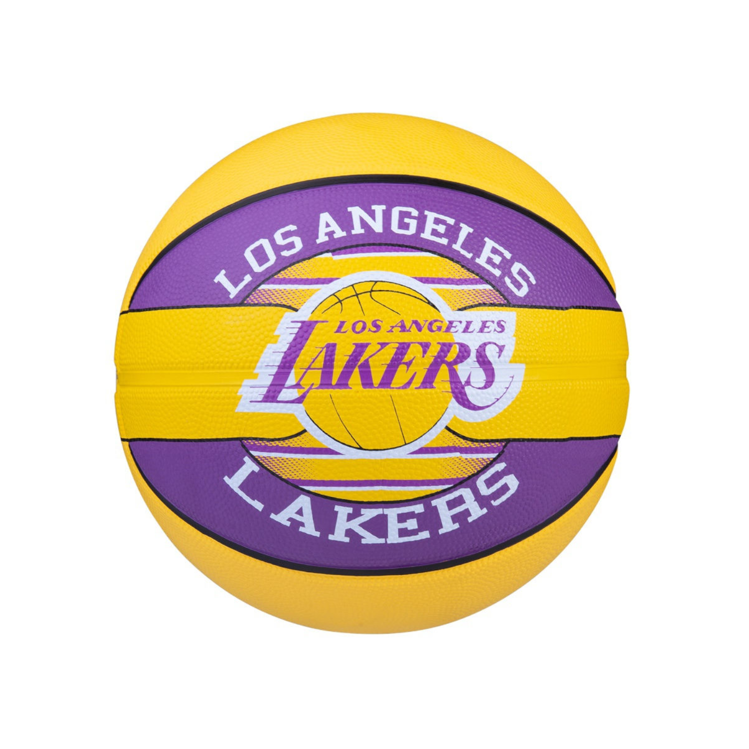 Баскетбольный мяч SPALDING NBA Team-LA Lakers EA размер: 7 - фото 1