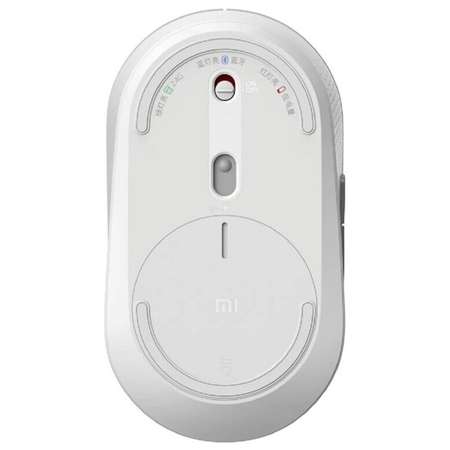 Мышь XIAOMI Mi Dual Mode Wireless Mouse Silent Edition беспроводная 1300 dpi usb белая