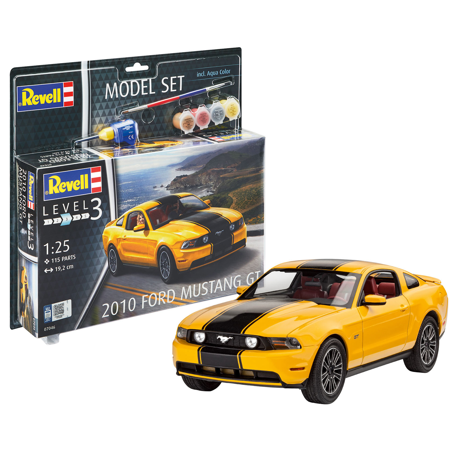 Сборная модель Revell 2010 Ford Mustang GT 67046 - фото 1