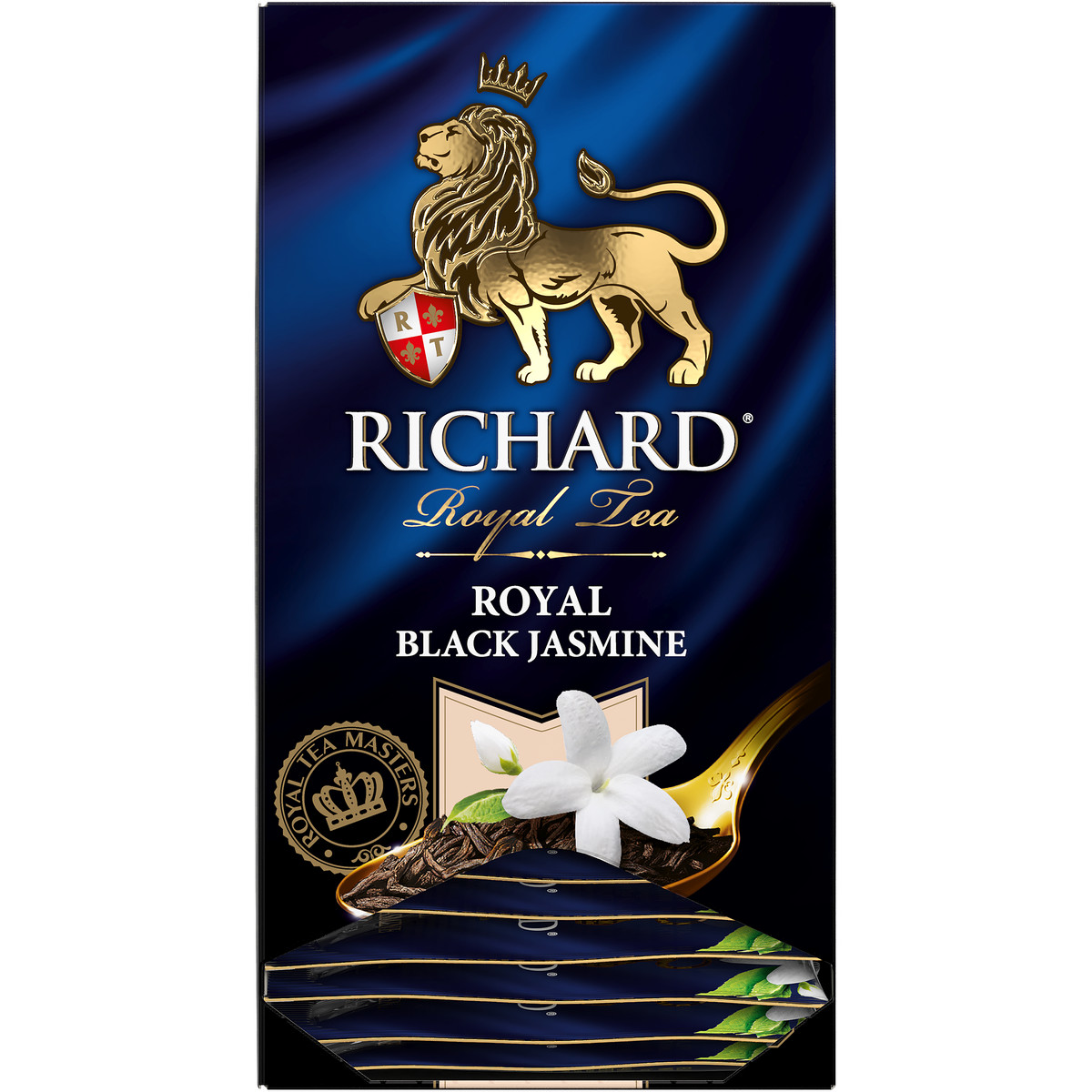 Чай черный Richard Royal Black Jasmine ароматизированный 25 пакетиков - фото 4