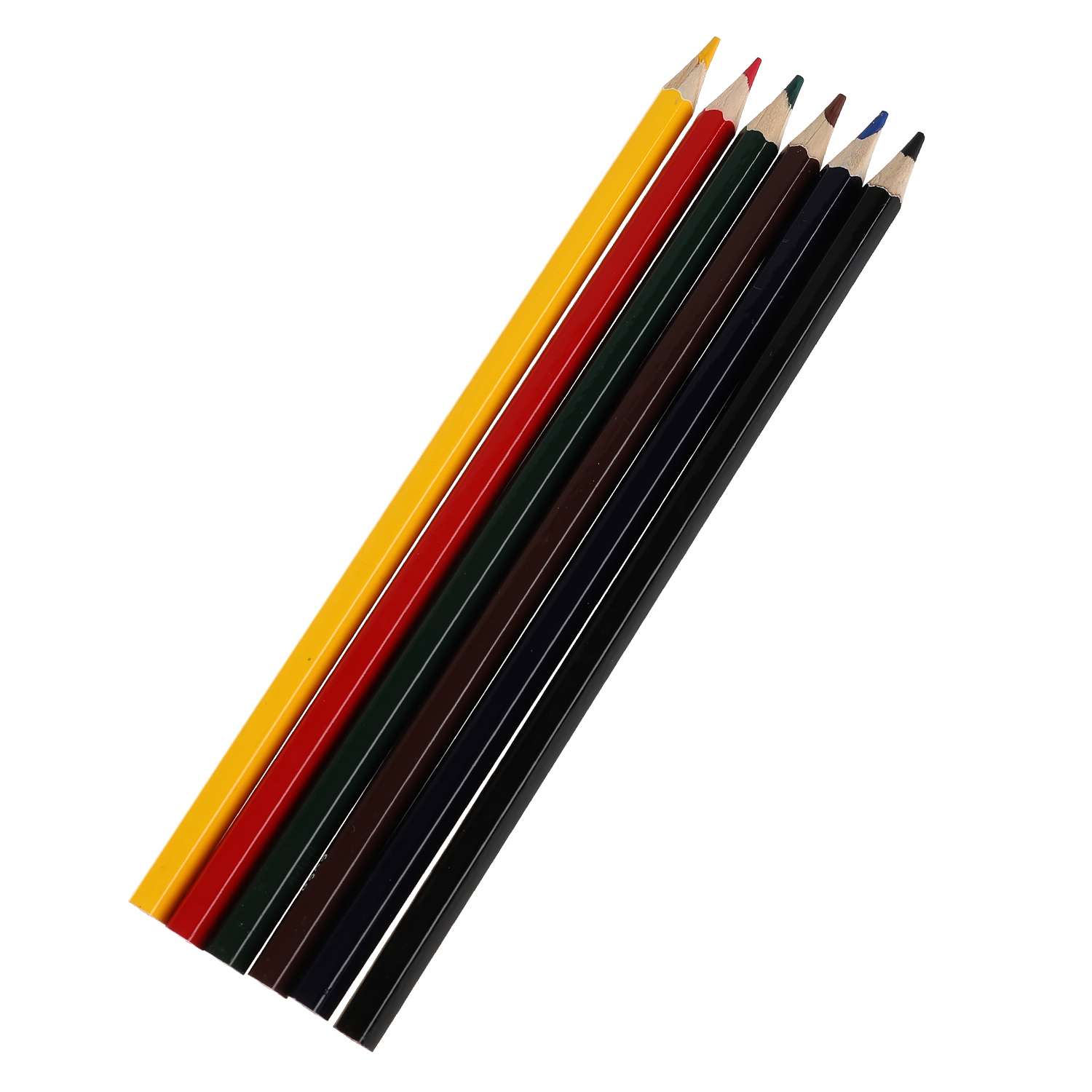 Цветные карандаши Умка Буба 6 цветов акварельные 322127 - фото 2