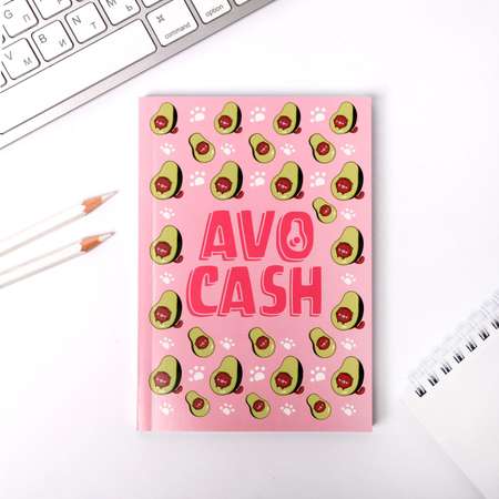 Блокнот ArtFox eмный CashBook А6 68 листов AVO CASH
