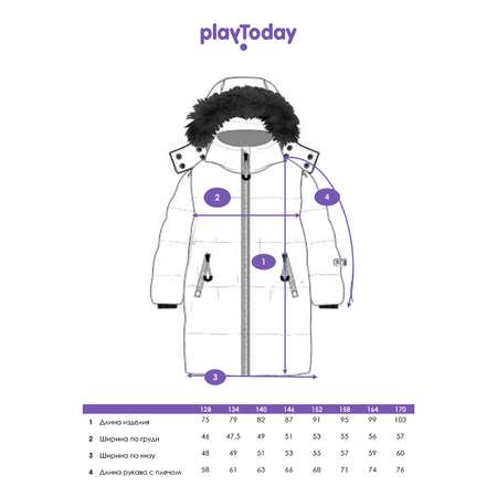 Пальто PlayToday