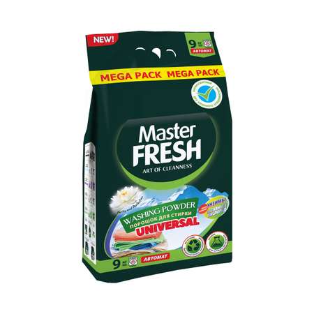 Стиральный порошок Master fresh Universal универсальный 9 кг