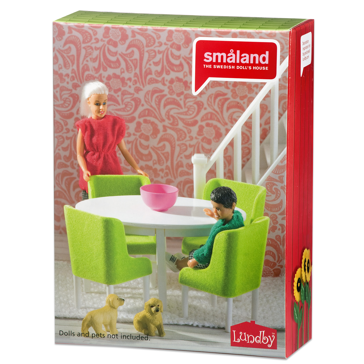 Мебель для домика Lundby смоланд Обеденная группа 7предметов LB_60209000 LB_60209000 - фото 3