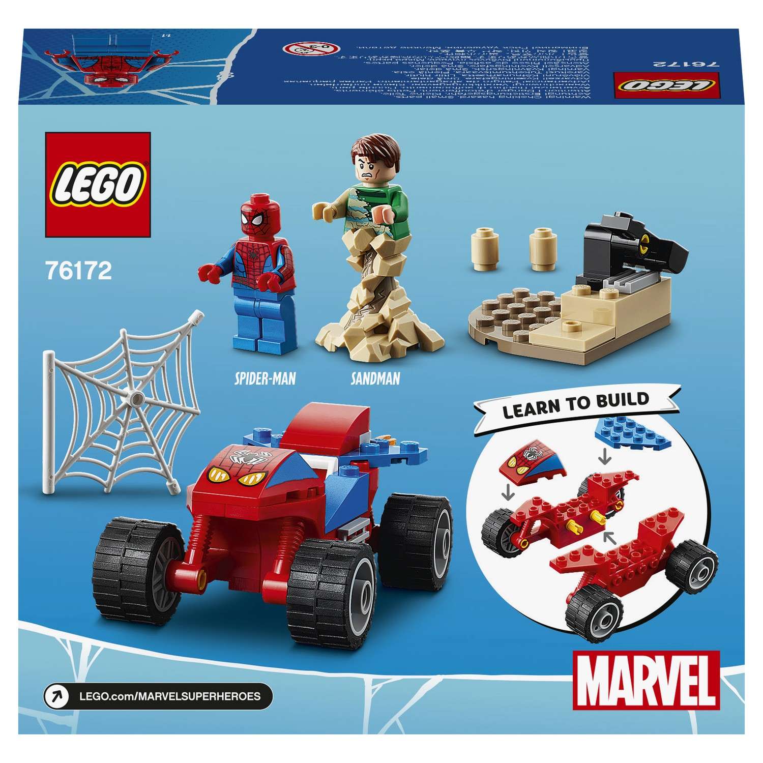 Конструктор LEGO DC Super Heroes Бой Человека-паука с Песочным человеком 76172 - фото 3