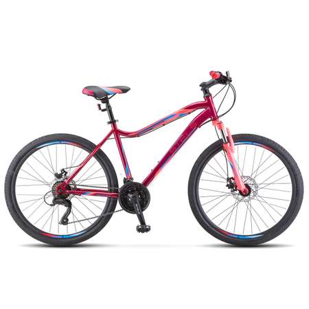 Велосипед STELS Miss-5000 D 26 V020 18 Вишнёвый/розовый