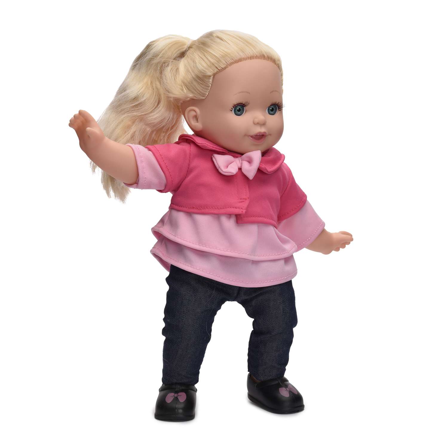 Кукла Demi Star Элизабет Блондинка в розовой кофте джинсах 6104 - фото 2