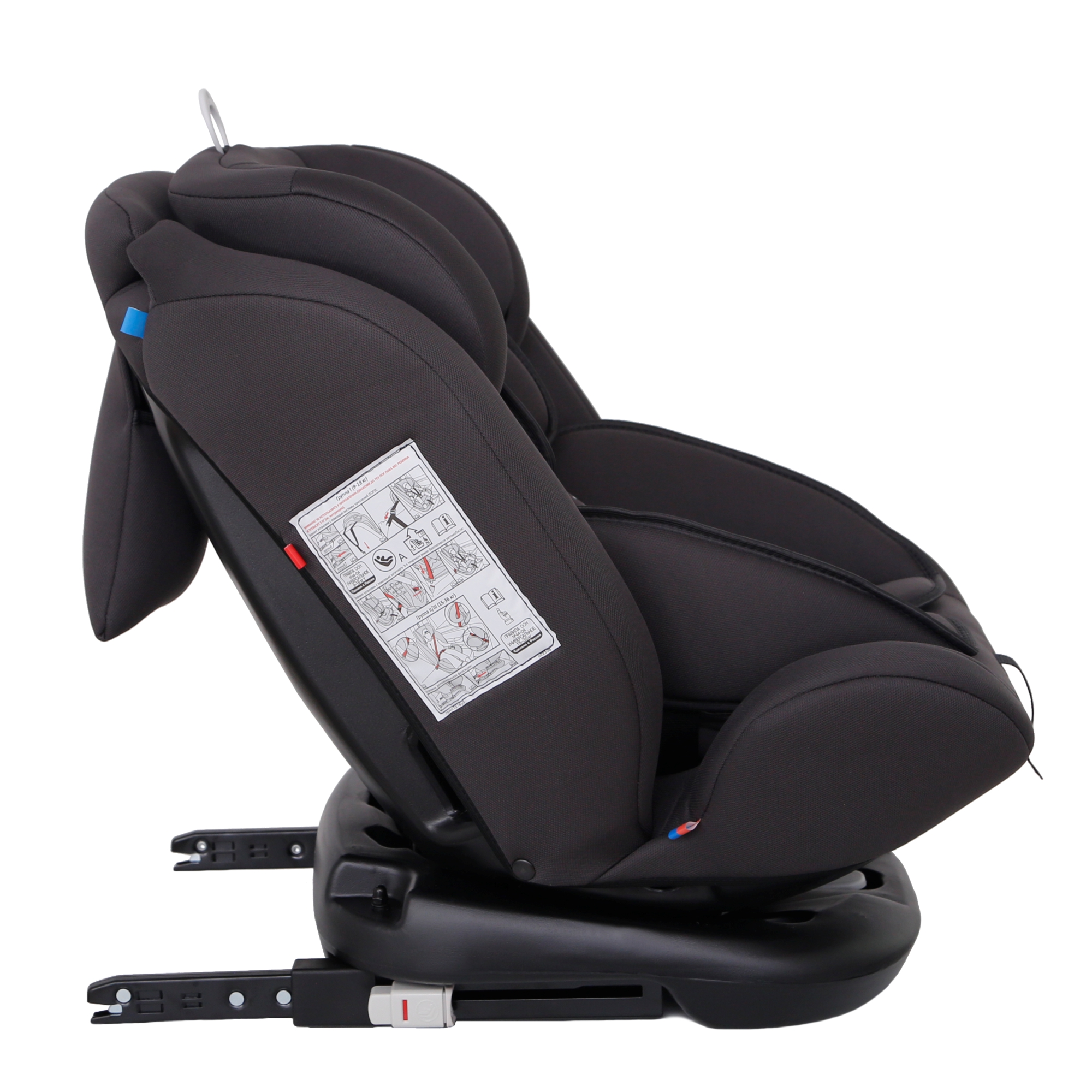 Автокресло Babyton Multi-Stage ISOFIX Black-Grey - фото 19