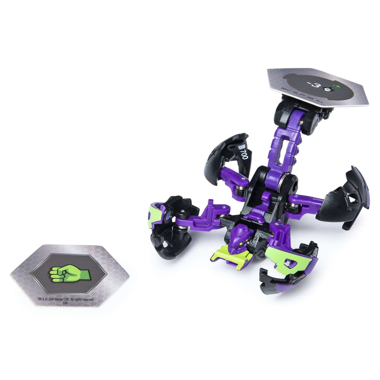 Фигурка-трансформер Bakugan Ультра Scorpion Black 6045146/20118135 - фото 3