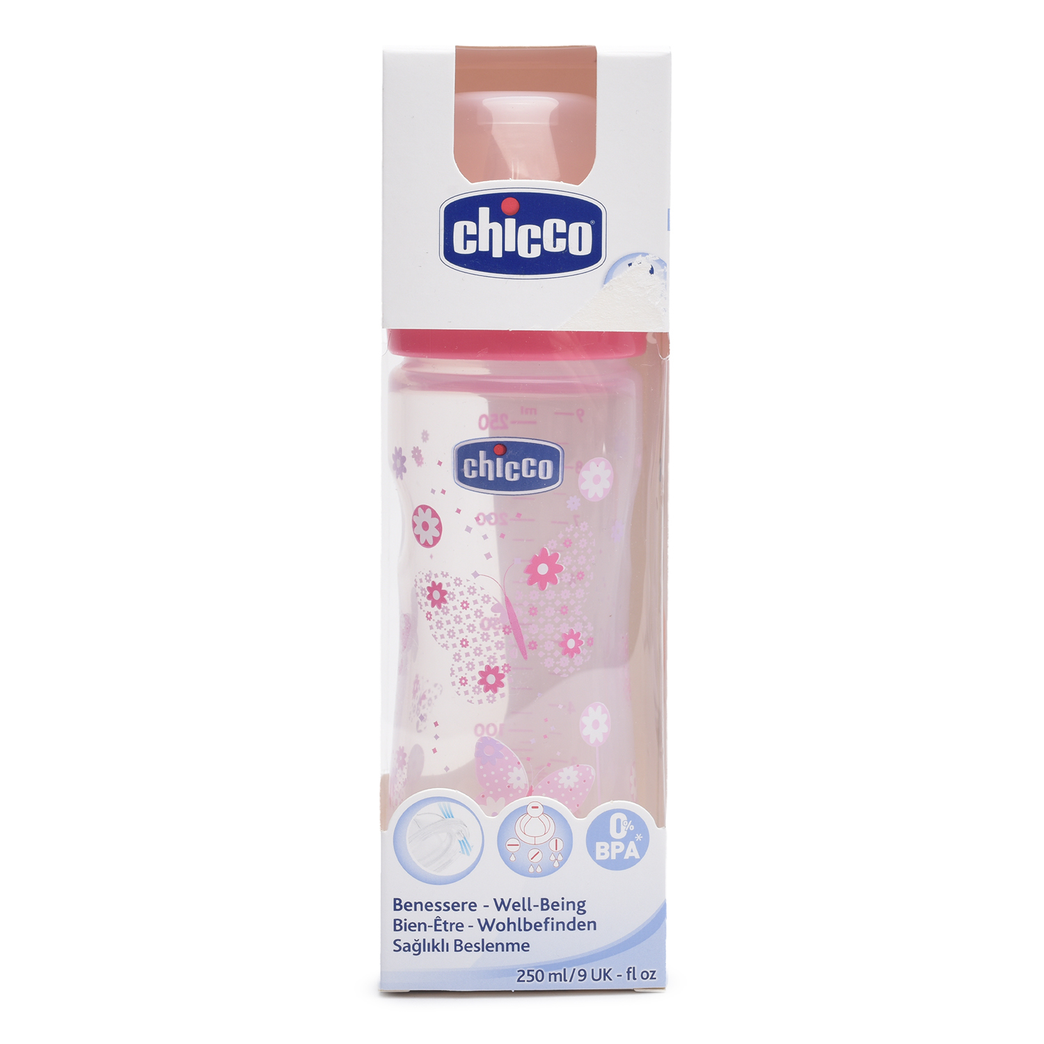 Бутылочка Chicco 250 мл Girl WB (70723100000) - фото 3