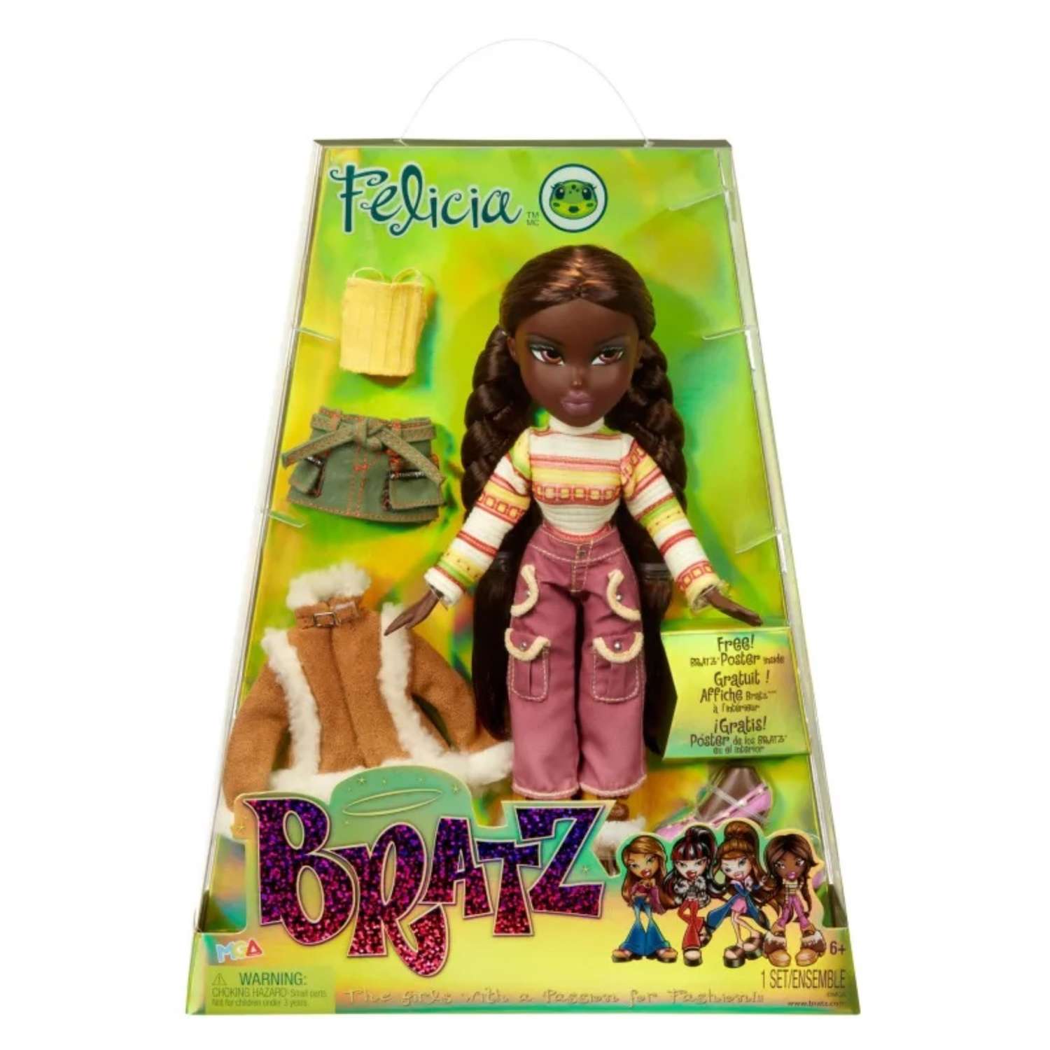 Кукла BRATZ Felicia -Братц Фелиция - 3 серия 592013 592013 Bratz Felicia - фото 1