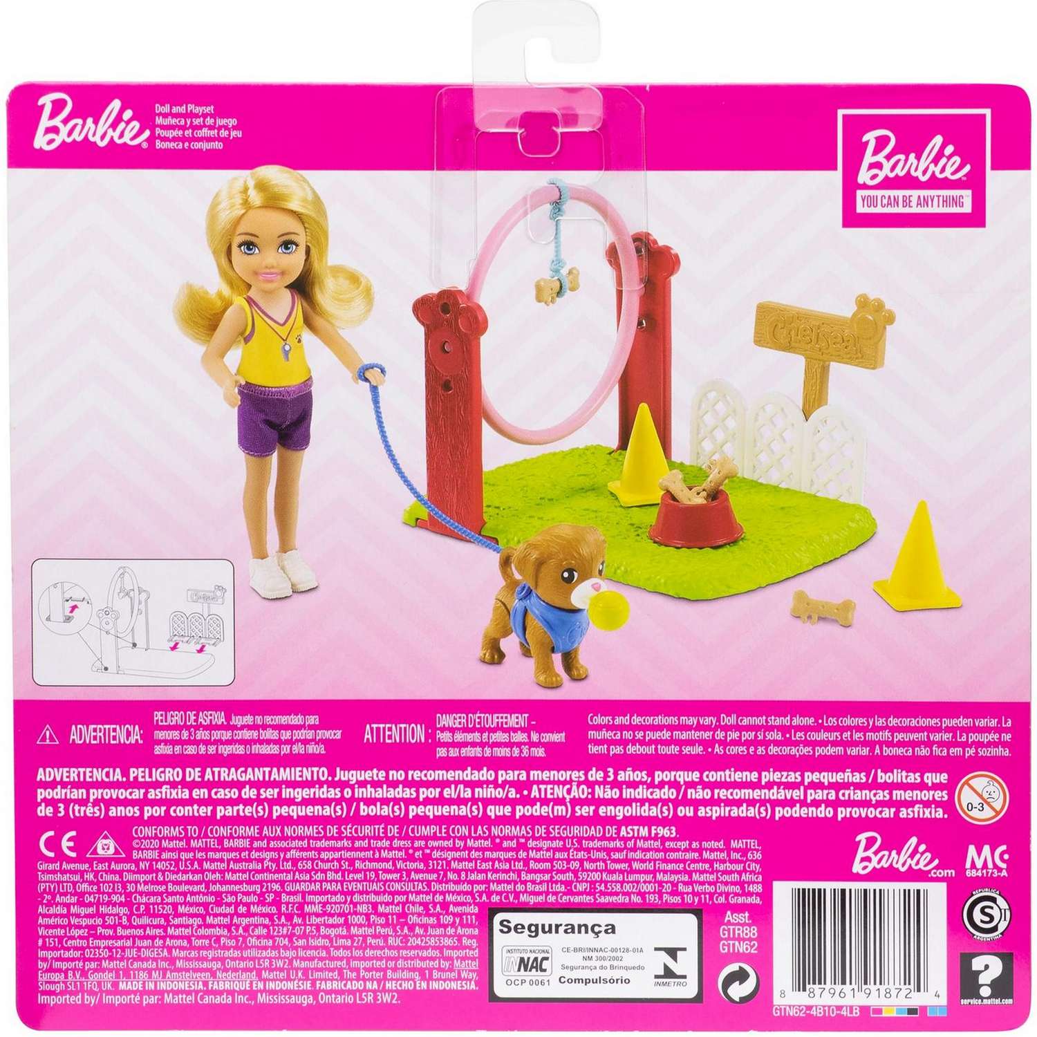 Набор Barbie Дрессировщик собак Челси с питомцем GTN62 GTN62 - фото 4