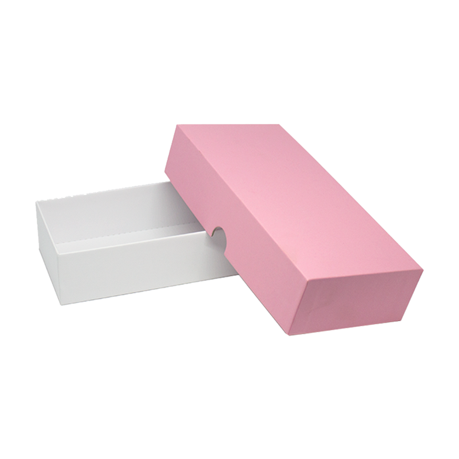 Коробка подарочная Cartonnage Радуга пудровый розовый белый прямоугольная - фото 2