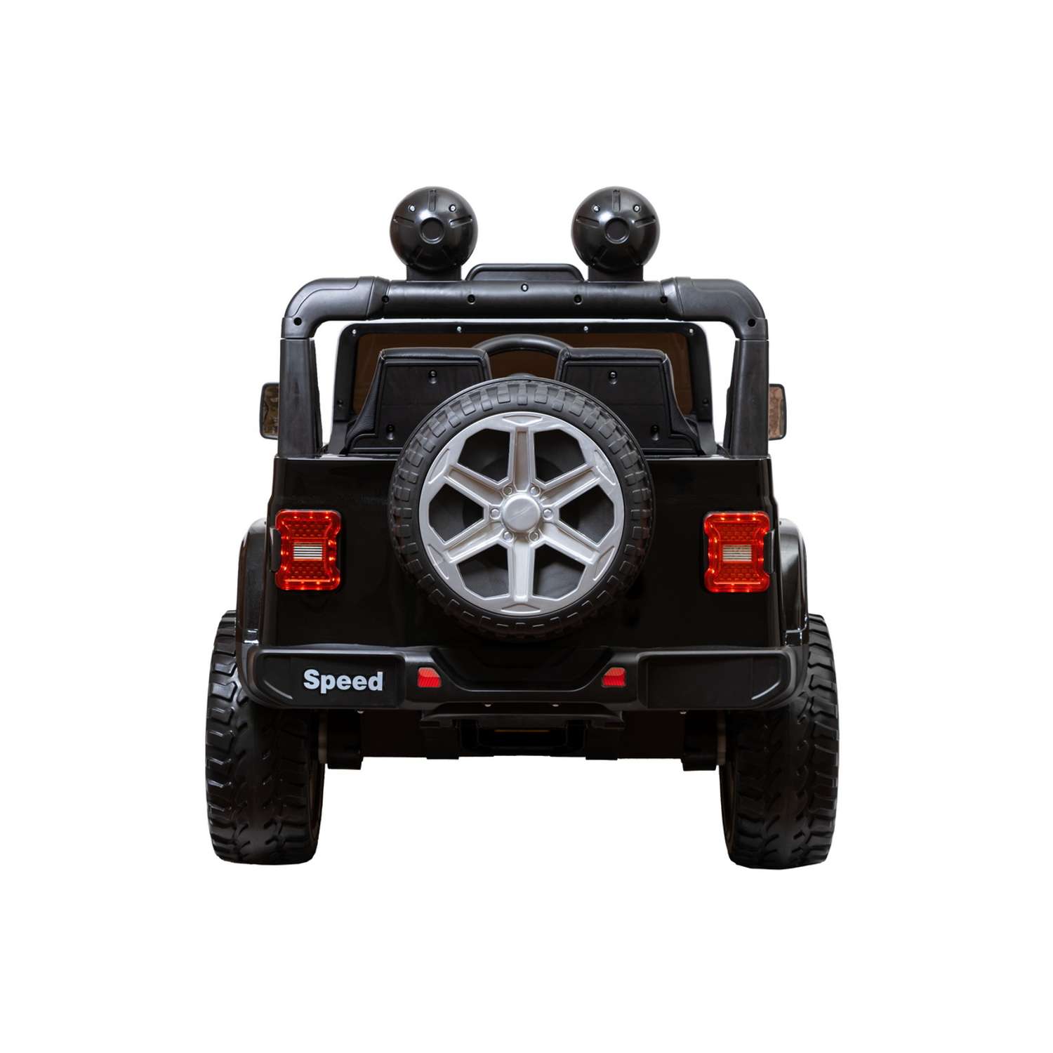 Электромобиль TOYLAND Джип Jeep Rubicon 5016 чёрный - фото 4